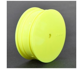 TLR 1/10 2.2 Wheel, 12mm Hex, Yellow (Front)(2): 22 3.0