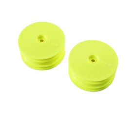 TLR Front Wheel, Yellow (2): 22X-4