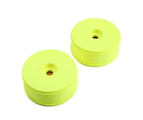TLR Dish Wheel, Yellow (2): 5IVE B