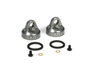 TLR Bleeder Shock Caps, Aluminum (2): TEN