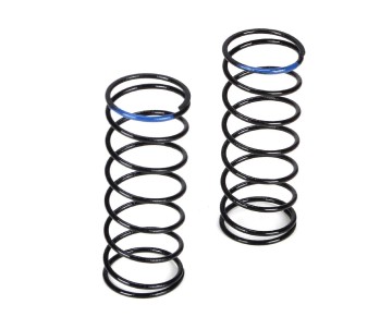 TLR Front Shock Spring, 3.8 Rate, Blue: 22T