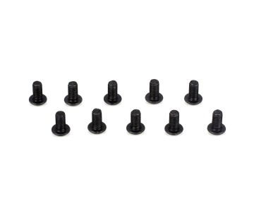 TLR Button Head Screws, M3 x 6mm (10)