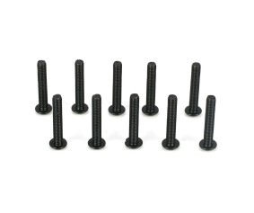 TLR Button Head Screws, M3 x 18mm (10)
