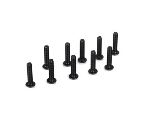 TLR Button Head Screws, M3 x 14mm (10)