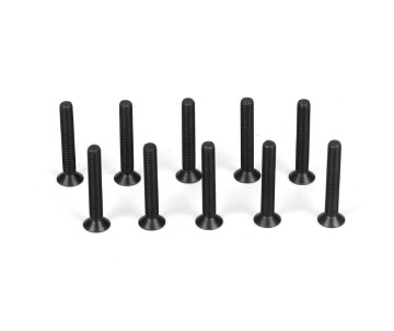 TLR Flathead Screw, M3 x 20mm (10)
