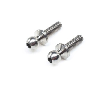 TLR Titanium Ball Stud, 4.8 x 10mm (2)22/22T