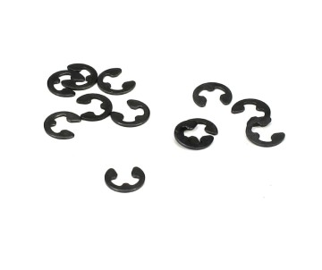 TLR E-Clips, 3mm Shaft (12)