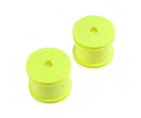 TLR Front/Rear Wheel, Yellow:(2) 22T