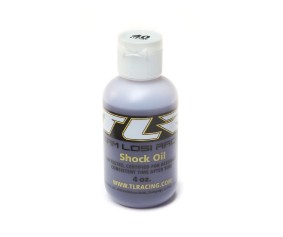 TLR Silicone Shock Oil, 40WT, 516CST, 4OZ