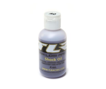 TLR Silicone Shock Oil, 40WT, 516CST, 4OZ