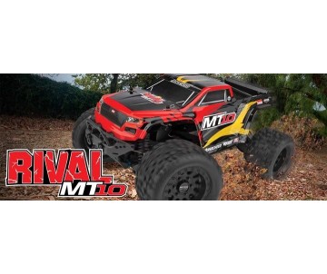 Team Associated Rival MT10 Brushless RTR V2 LiPo Combo