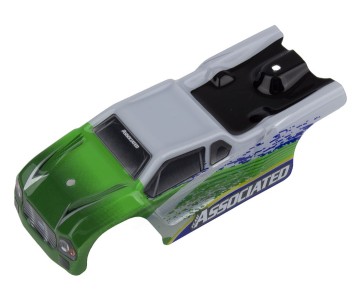 Team Associated TR28 Body, white and green