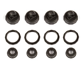Team Associated Shock Caps and Collars (Reflex 14B/14T)