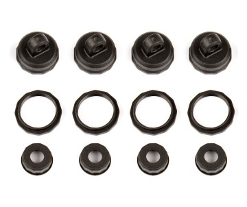 Team Associated Shock Caps and Collars (Reflex 14B/14T)