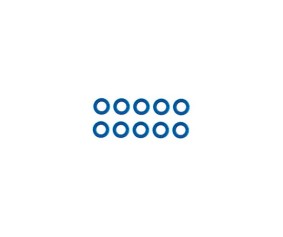 Team Associated Ballstud Washer, 3.8x2.0x0.5mm (10pcs)