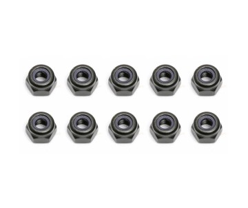 Team Associated 3mm Locknut (10)