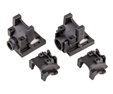 Team Associated Rival MT10 Front and Rear Gearboxes