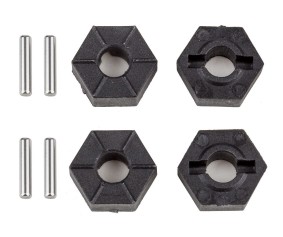 Team Associated Rival MT10 Wheel Hexes, 12mm