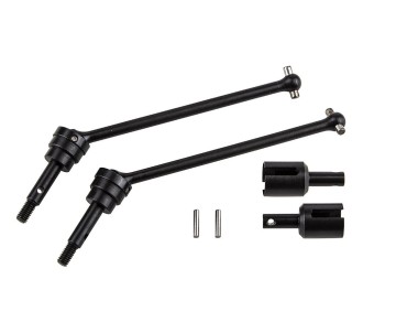 Team Associated Rival MT10 FT Steel CVA Kit, front