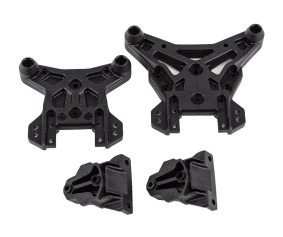 Team Associated RIVAL MT8 Shock Towers and Center Brace Mounts