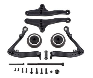 Team Associated RIVAL MT8 Wheelie Bar Set