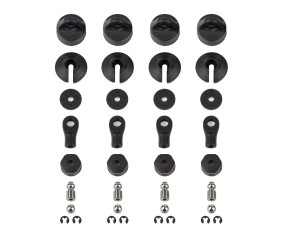 Team Associated RIVAL MT8 Shock Parts Set