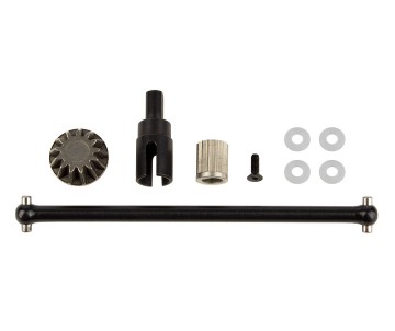 Team Associated RIVAL MT8 Outdrive Shaft, Pinion, Dogbone Set
