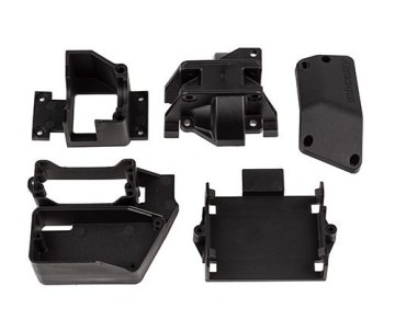 Team Associated SR7 Center Gearbox, ESC Tray, and Receiver Box Set