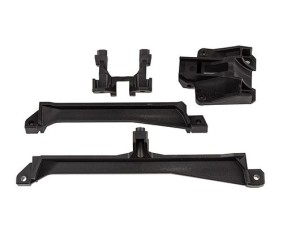 Team Associated SR7 Upper Chassis Brace Set, front and rear