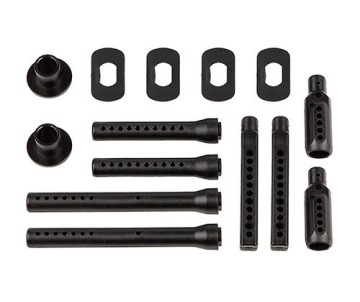 Team Associated SR7 Body Post Set front and rear