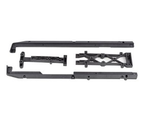 Team Associated SR7 FT Lower Chassis Brace Set, carbon Team Associated SR7 FT Lower Chassis Brace Set, carbon