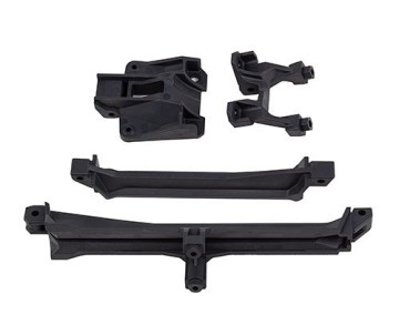 Team Associated SR7 FT Upper Chassis Brace Set, carbon