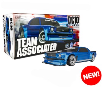 Team Associated DC10 Drift Ready-to-Run LiPo Combo