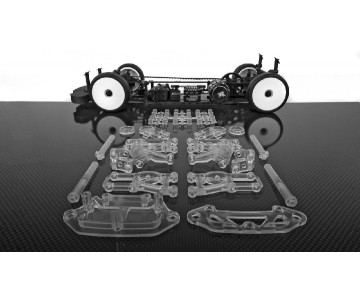 Team Associated RC10 TC7.2CC, Clear Kit