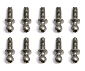 Team Associated Ballstuds, long, 8 mm