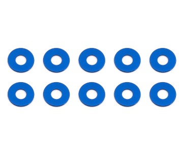 Team Associated Aluminum Bulkhead Washers, 7.8x0.5 mm (10)