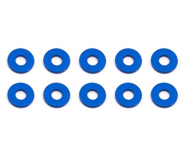Team Associated Aluminum Bulkhead Washers, 7.8x1.0 mm (10)