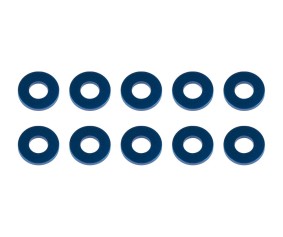 Team Associated Washers, 7.8x3.5x1.0mm, blue aluminum Team Associated Washers, 7.8x3.5x1.0mm, blue aluminum