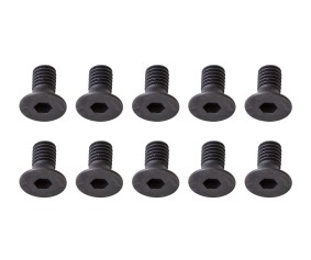 Team Associated Screws, M2.5x8mm FHCS, 2mm hex (10)