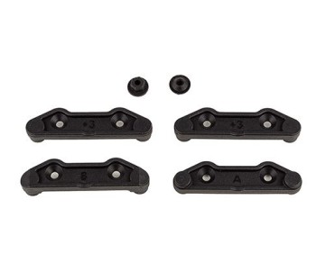 Team Associated Apex2 Rally Lower Arm Mounts, +3mm