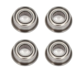 Team Associated Factory Team Ball Bearings, 4x8x3mm, flanged