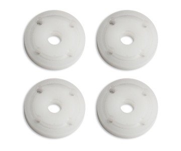Team Associated TC7.1 Shock Pistons, 4x1.1G, SS