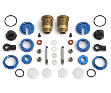 Team Associated TC7.1 Front Shock Kit, FOX Genuine Kashima Coat, SS