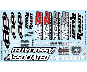 Team Associated TC7.2 Decal Sheet
