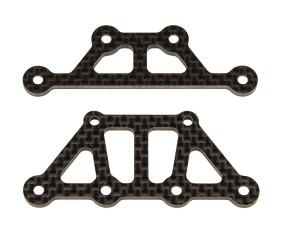 Team Associated Apex2 FT Top Plates, Carbon Fiber