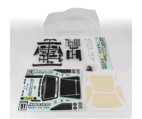 Team Associated Apex2 Sport, A550 body, Clear (Parts for the #30126, #30126C) 