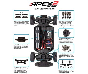 Team Associated Apex2 Rally Conversion Kit