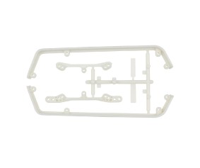 Team Associated 6x6 Side Rails And Tower Covers, Natural