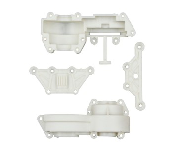 Team Associated 6x6 Motor Mount Gearbox Case Set, Natural