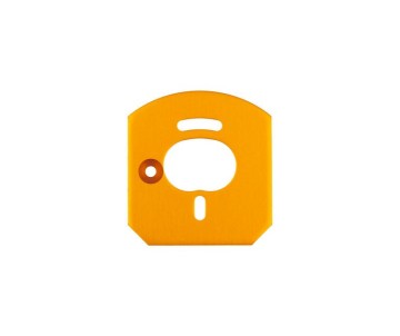 Team Associated 6x6 Motor Mount Plate, Gold
